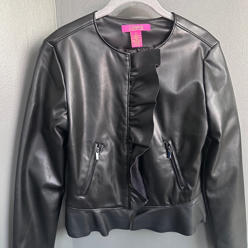 Pleather Jacket- NWT - XS